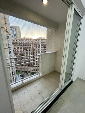 Balcony in 1 BHK Apartment at JP North Alexa, Mira Road – for Rent