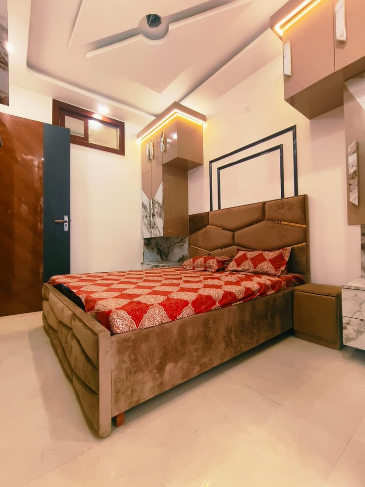 Bedroom, dwarka mor 2 Bedroom 585 Sq.Ft. Builder Floor In Dwarka Mor Delhi 9051558