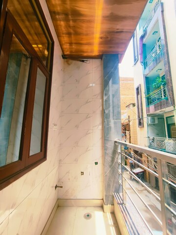 Balcony in 2 BHK Builder Floor at Dwarka Mor – for Sale