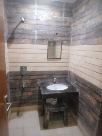 Bathroom in 2 BHK Builder Floor at Vasant Kunj Enclave – for Rent