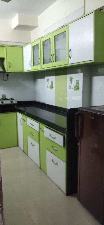 Kitchen in 3 BHK Apartment at Newa Garden, Airoli Sector 20 – for Rent