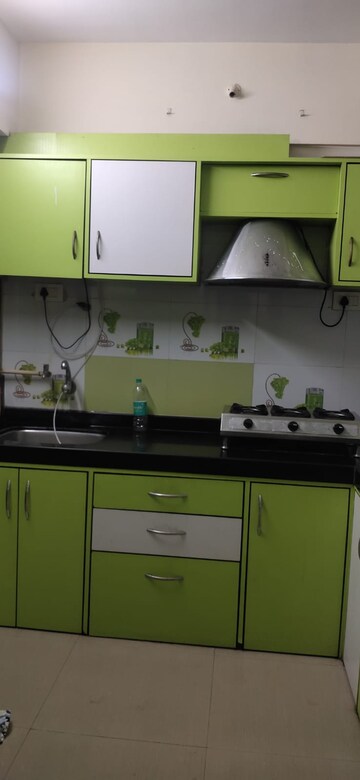 Kitchen in 3 BHK Apartment at Newa Garden, Airoli Sector 20 – for Rent