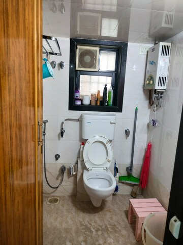 Bathroom in 2 BHK Apartment at Shreeji Tower, Panchsheel Nagar – for Sale