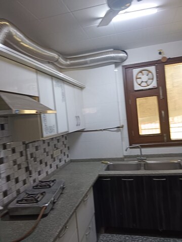 Kitchen in 3 BHK Apartment at Green Park – for Rent