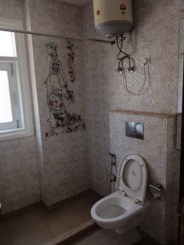 Bathroom in 3 BHK Apartment at Green Park – for Rent