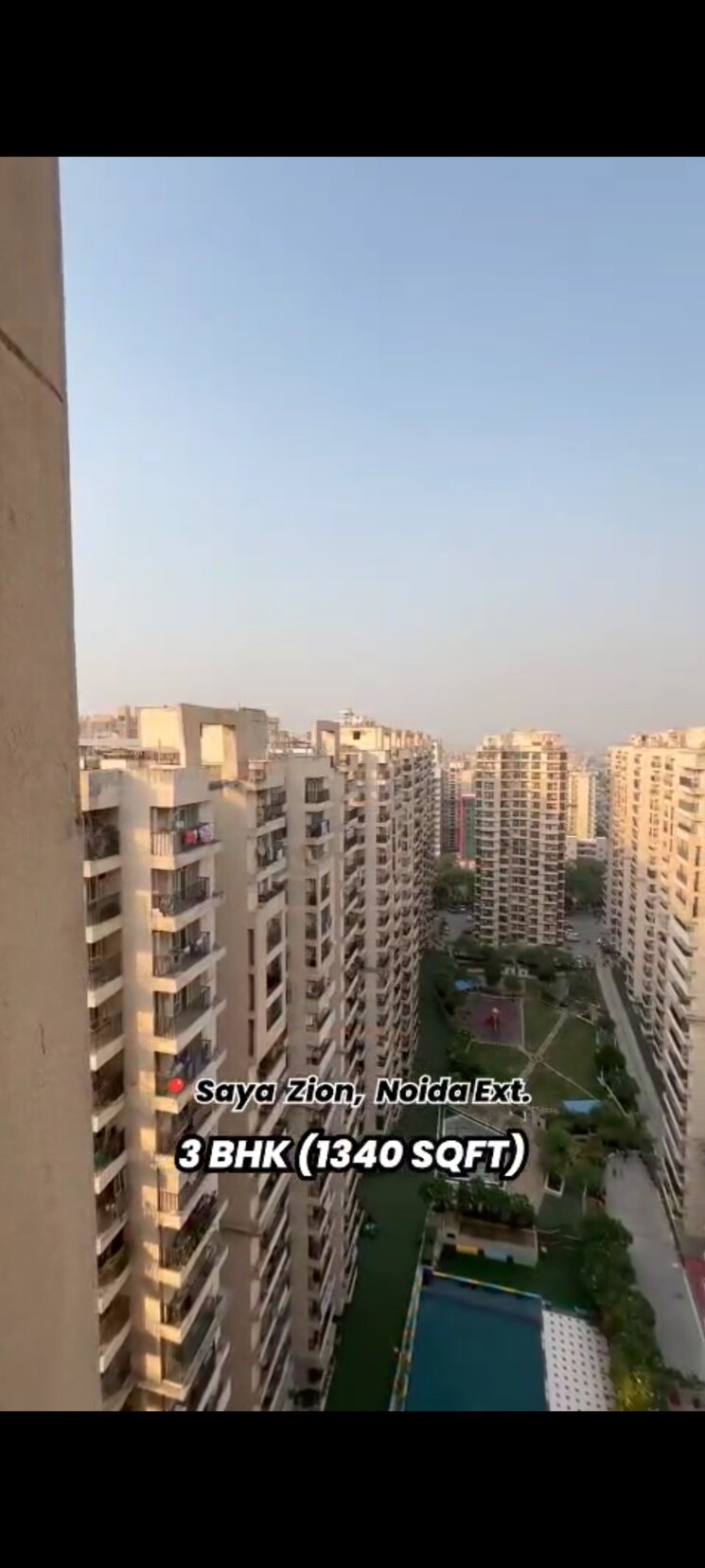 Exterior View, saya-zion 3 Bedroom 1340 Sq.Ft. Apartment In Sector 4 Greater Noida Greater Noida 9051677