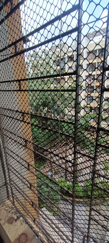 Balcony in 1 BHK Apartment at Spring Grove Uno Society, Kandivali East – for Rent