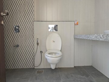 Bathroom in 1 BHK Apartment at Sheth Fiona, Pokhran Road No Two – for Rent