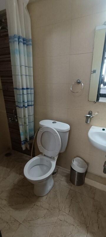 Bathroom in 1 BHK Apartment at Spring Grove Uno Society, Kandivali East – for Rent