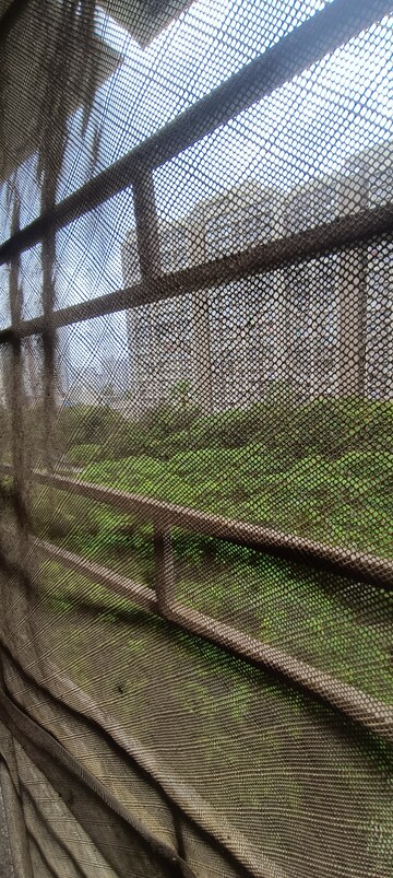 Balcony in 1 BHK Apartment at Spring Grove Uno Society, Kandivali East – for Rent