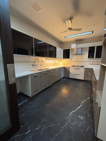 Kitchen in 4 BHK Builder Floor at Green Park Extension – for Rent