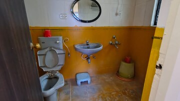 Bathroom in 2 BHK Apartment at Goel Ganga Orchard, Mundhwa – for Rent