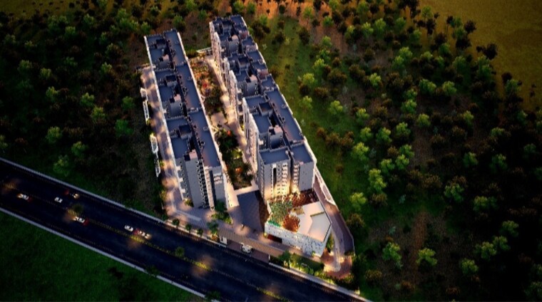 Exterior View, vanshika-natures-harmony 3.5 Bedroom 1917 Sq.Ft. Apartment In Talaghattapura Bangalore 9051880