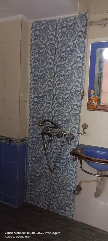 Bathroom in 1 BHK Apartment at Pride Park, Dhokali – for Rent