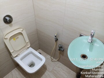 Bathroom in  Office Space at Crystal Plaza Andheri West, Andheri West – for Rent