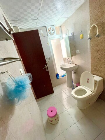 Bathroom in 3 BHK Apartment at Nirala Aspire, Sector 16 Greater Noida – for Rent