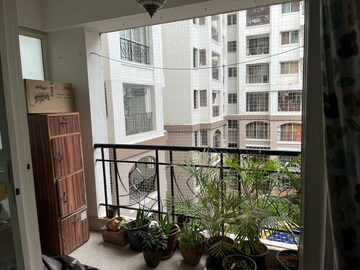 Balcony in 2 BHK Apartment at Puravankara Purva Riviera, Marathahalli – for Rent
