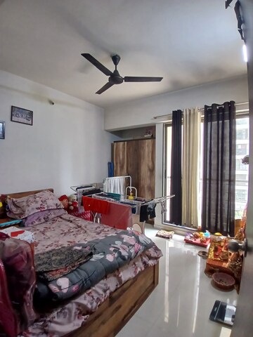 Bedroom in 2 BHK Apartment at Runwal Eirene, Balkum Pada – for Rent