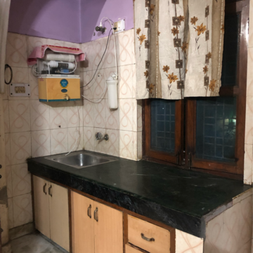 Kitchen in 1 RK Villa at Sector 21 – for Rent