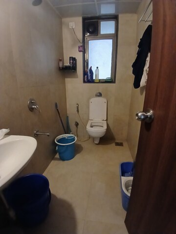 Bathroom in 2 BHK Apartment at Runwal Eirene, Balkum Pada – for Rent