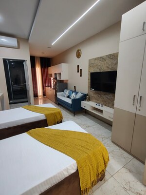 Living Room in Studio Apartment at Ambika Eklavya, Pratap Nagar – for Sale