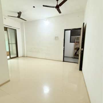 Living Room in 1 BHK Apartment at Morya Garden Residency, Vichumbe – for Rent