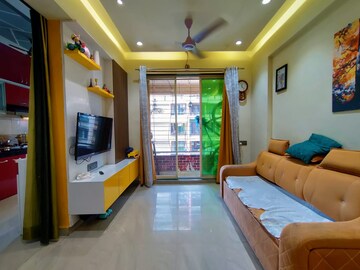 Living Room in 1.5 BHK Apartment at Shankeshwar Lake View, Thakurli – for Rent
