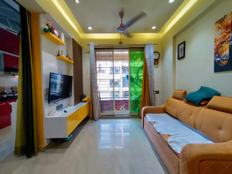 Living Room, shankeshwar-lake-view 1.5 Bedroom 600 Sq.Ft. Apartment In Thakurli Thane 9052096