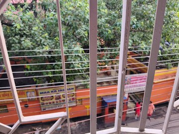 Balcony in 2 BHK Apartment at Chinar Park – for Rent