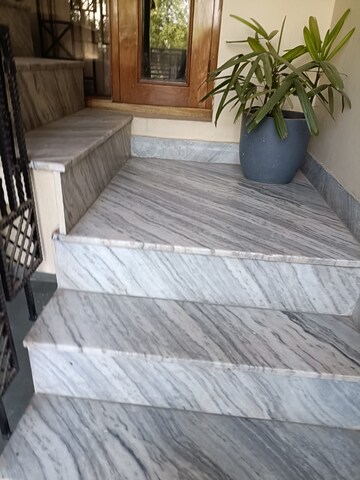 Staircase in 2 BHK Independent House at Sector 4 – for Rent