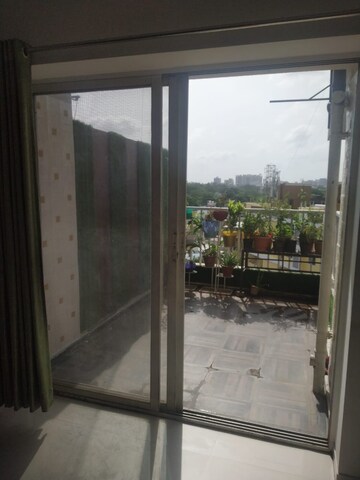 Balcony in 2 BHK Apartment at Goel Ganga Kalash, Vishrantwadi – for Rent