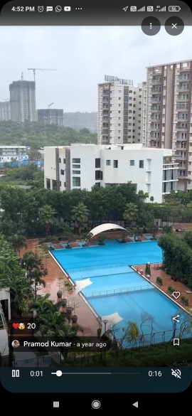 2 BHK + Pooja Room Apartment For Rent in My Home Avatar