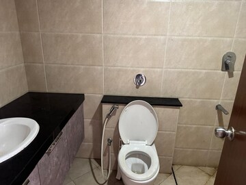 Bathroom in 3 BHK Apartment at Saroj White Sands, Marathahalli – for Rent
