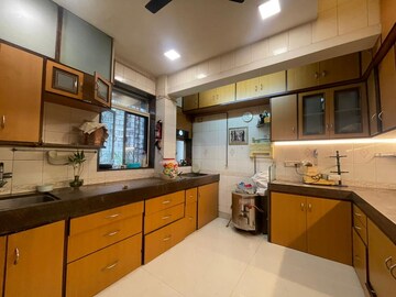Kitchen in 4 BHK Apartment at Garden Rose, Andheri West – for Rent