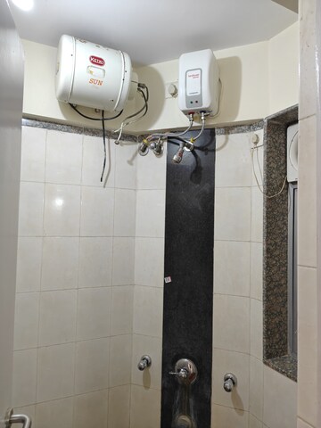Bathroom in 2.5 BHK Apartment at Siddhachal Phase 5 CHS Ltd, Vasant Vihar – for Rent