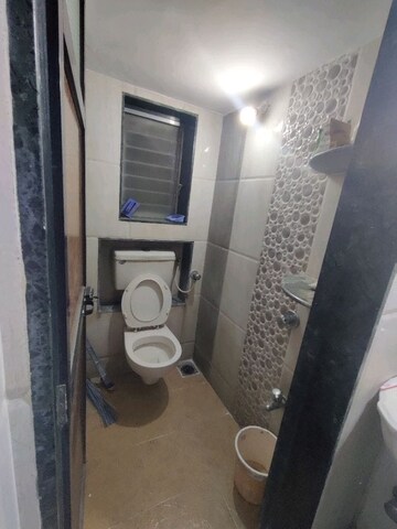 Bathroom in 1 BHK Apartment at Sheetal CHS Thakurli, Thakurli – for Rent