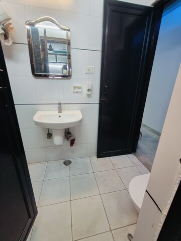 Bathroom in 2 BHK Builder Floor at Khirki Extension – for Rent