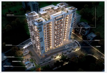 2 BHK Apartment – Exterior View View at New Manish Nagar - for Sale