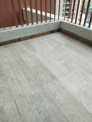 Balcony in 2 BHK Apartment at Shapoorji Pallonji Sensorium, Hinjewadi – for Rent