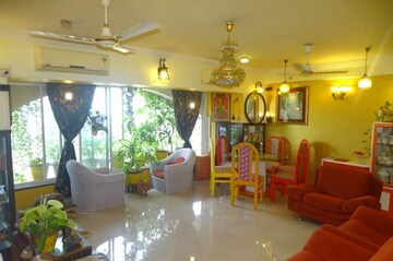 Living Room in 3 BHK Apartment at Versova – for Rent