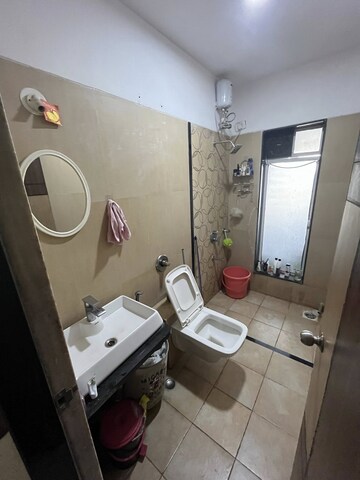 Bathroom in 3 BHK Apartment at Versova Heights, Versova – for Rent