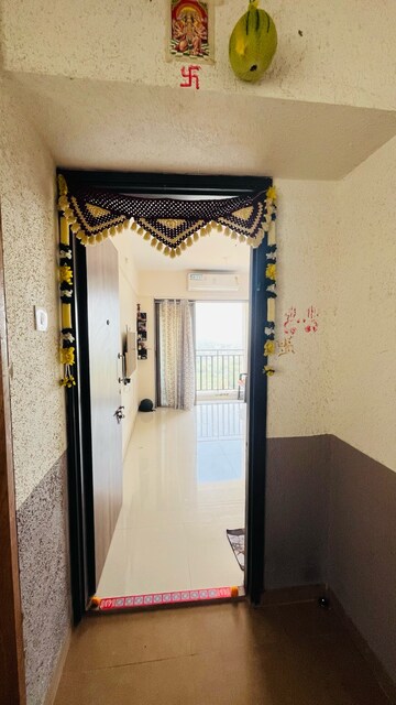 Living Room in 1 BHK Apartment at Rameshwar Park, Diva – for Sale