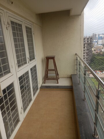 Balcony in 2 BHK Apartment at PGD Pinnacle, Mundhwa – for Rent