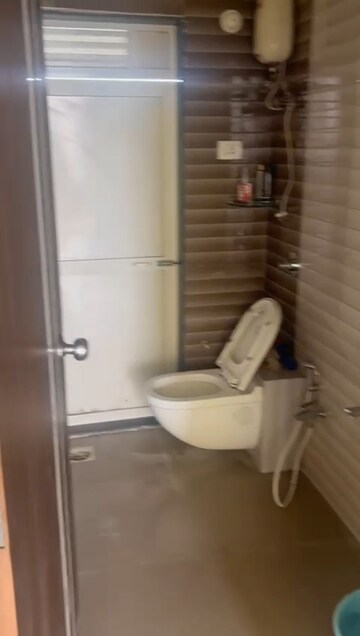 Bathroom in 1 BHK Apartment at Mahape – for Rent