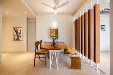 Living Room in 3 BHK Apartment at Kanakia Hollywood, Versova – for Rent
