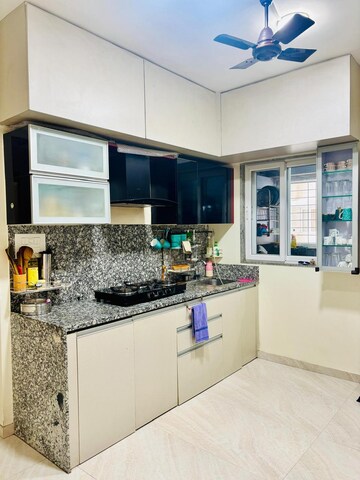 Kitchen in 3 BHK Apartment at Oxford Florida Riverwalk, Mundhwa – for Rent