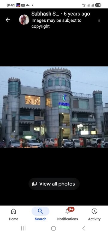 Shop – Exterior View View at Gomti Nagar - for Rent