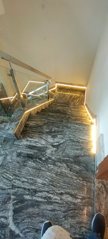 Staircase in 6+ BHK Independent House at Gomti Nagar – for Rent