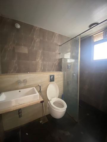 Bathroom in 3 BHK Apartment at Pharande Puneville, Punawale – for Rent
