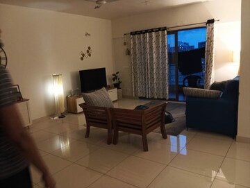 Living Room in 2 BHK Builder Floor at Paranjape Blue Ridge, Hinjewadi – for Rent